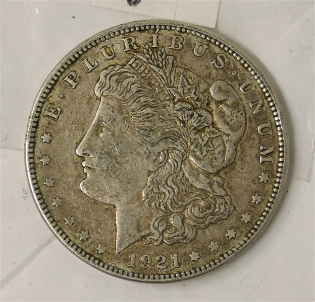 1921 Morgan Silver Dollar 