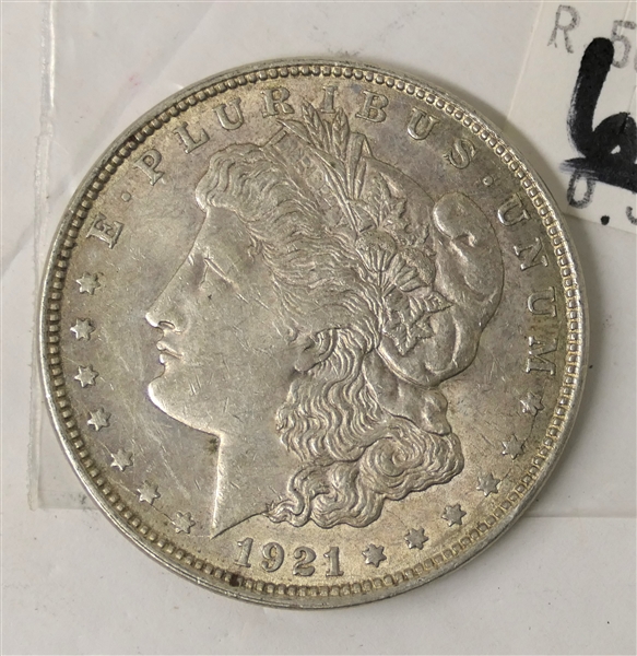 1921 Morgan Silver Dollar 