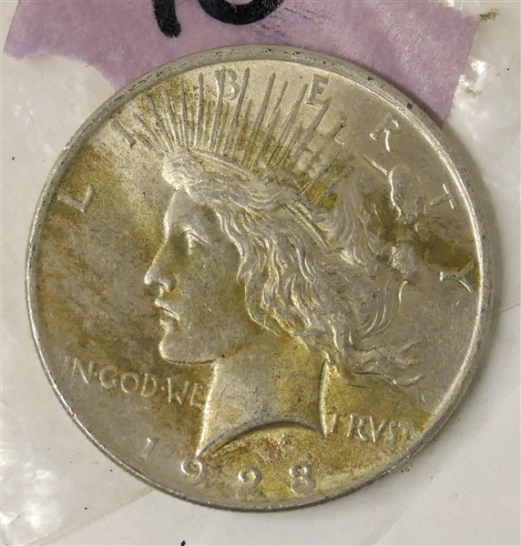 1923 Peace Silver Dollar 