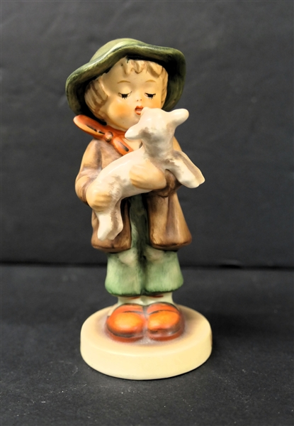 "Lost Sheep" Hummel Figure - Three Line Mark - Number 68/2/0 1962 - Figure Measures 4 1/2" Tall