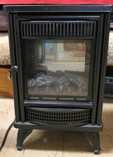 Electric Fireplace Heater - Measures 21 1/2" tall