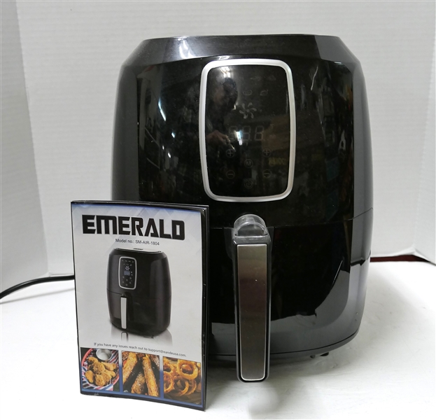 Emerald Air Fryer with User Manual 