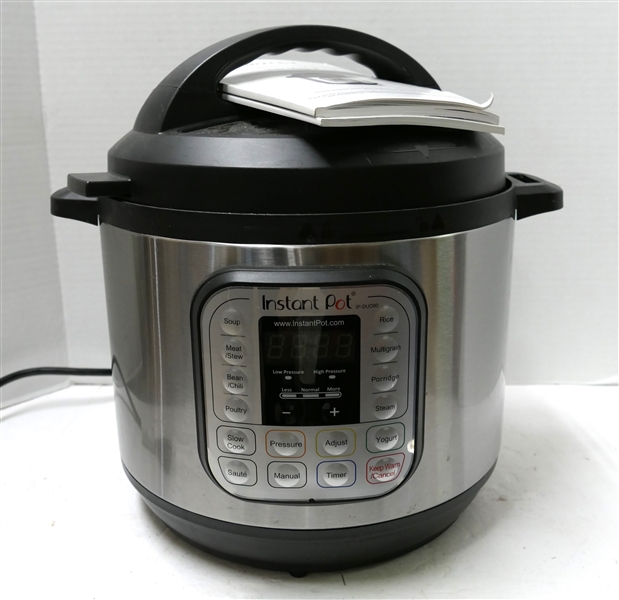 Instant Pot - IP- DUO 80 - Electric Pressure Cooker - With Instruction Manual 