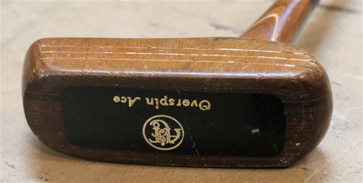 3 Putters - 2 Hickory Shaft - Gold Smith - Hyde Park and Hand Forged Putter and Overspin Ace Belonging to Griswold Smith - Greensboro Country Club