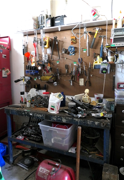 Work Bench and Tools