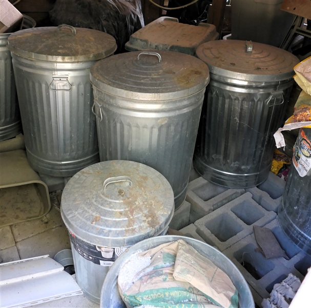 Galvanized Cans
