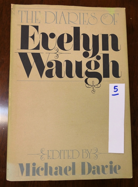 "The Diaries of Evelyn Waugh" Edited By Michael Davie - Hardcover First Edition 