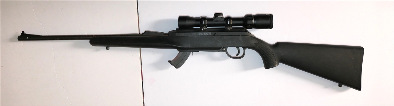 Remington Model 522 Viper 22 Long Rifle - with Bushnell Scope - Serial Number 3040362  -With Magazine - Some Rust on Barrel 
