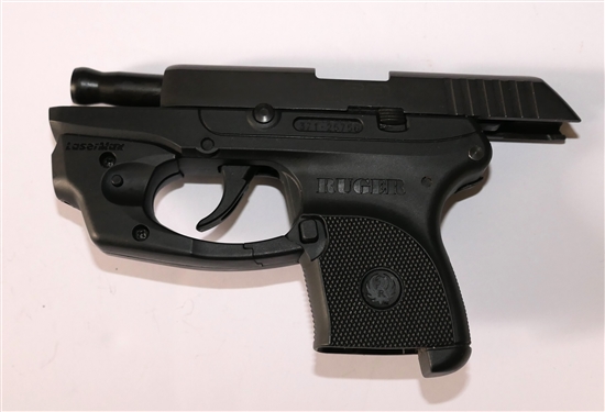 Ruger LCP Laser Max 380 Auto Pistol - With laser Sight, Magazine, Pouch, and Lock - In Original Box - Serial Number 371-25756