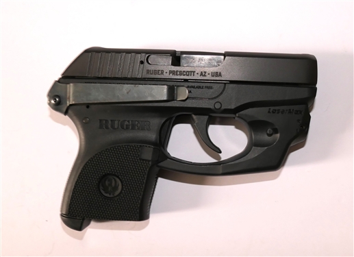 Ruger LCP Laser Max 380 Auto Pistol - With laser Sight, Magazine, Pouch, and Lock - In Original Box - Serial Number 371-25756