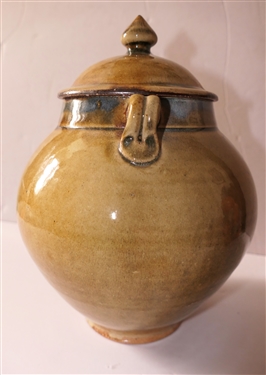 Mark Hewitt 60 - North Carolina Art Pottery Lidded Urn - Urn Measures 8 1/2 tall 