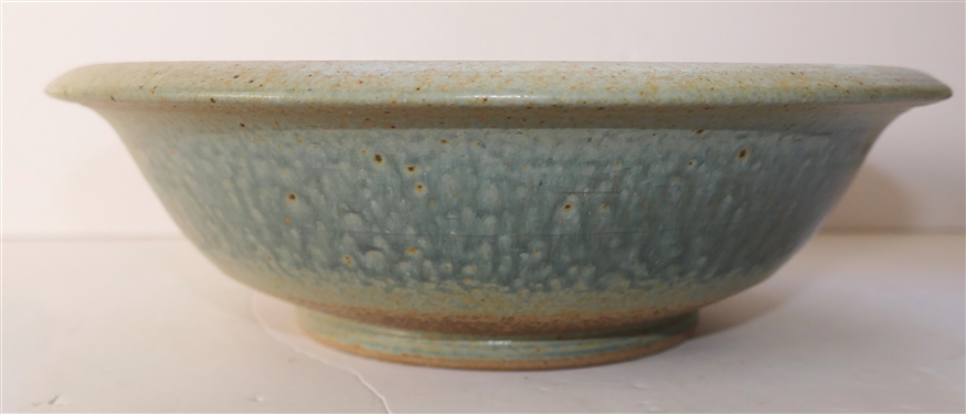Tucker Studio Art Pottery Bowl - North Carolina Pottery Brad Tucker - Bowl Measures 3 1/2 Deep 12 Across