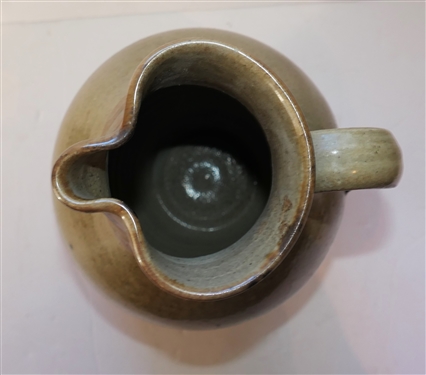 Daniel Johnston North Carolina Pottery Pitcher - Marked with D - Pitcher Measures 11 tall 