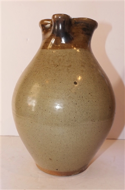 Daniel Johnston North Carolina Pottery Pitcher - Marked with D - Pitcher Measures 11 tall 