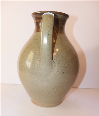 Daniel Johnston North Carolina Pottery Pitcher - Marked with D - Pitcher Measures 11 tall 