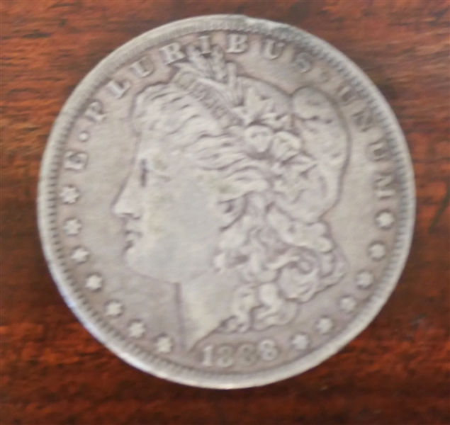 1888 O Morgan Silver Dollar