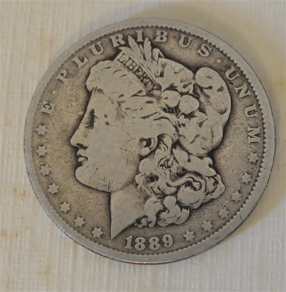 1889 Morgan Silver Dollar 