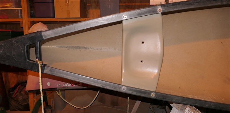 Old Town- Discovery 174 Fiberglass Canoe from Pro Canoe & Kayak   - 2 Seats - Measures 17'3 Long 