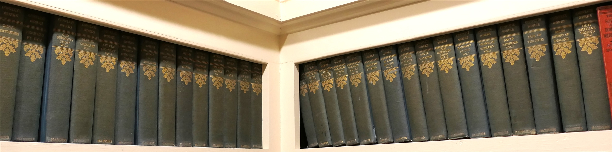 30 Volumes of Dickens Complete Works - Illustrated - Published by Harper & Brothers - New York & London 