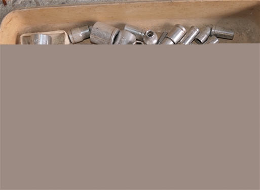 Group of Socket Sets - 3 Socket Sets and Additions Sockets , Extensions and Drivers - Kobalt, S -K, Craftsman, Etc. 