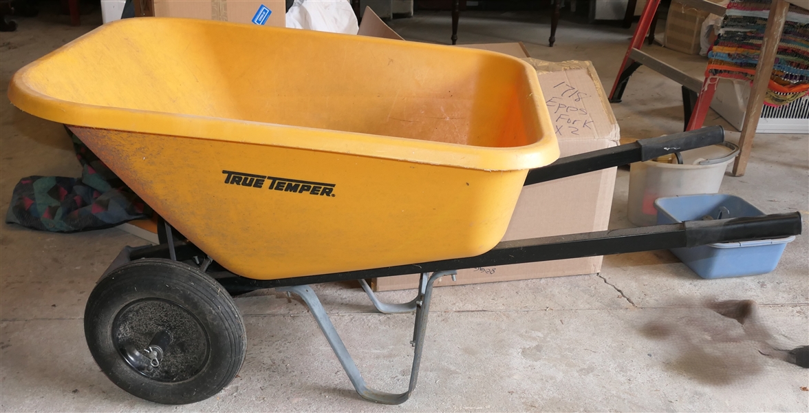 Nice Large True Temper Wheel Barrow