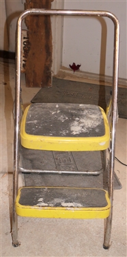 Yellow COSCO Folding Step Ladder
