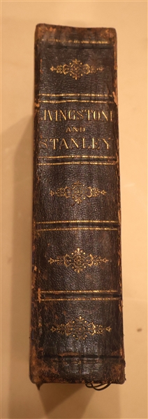 "Livingstones Africa Perilous Adventures and Extensive Discoveries in the Interior of Africa" Illustrated with Numerous Engravings - Hubbard Bros, Phila. & Boston - 1872