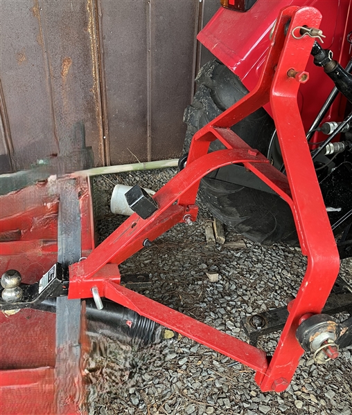 Custom Built 3pt Receiver Hitch with Ball and Pin Built  For Moving Trailers