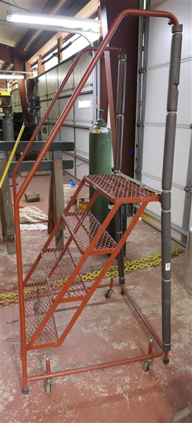 Commercial Rolling Ladder 