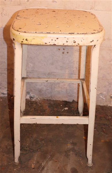 Metal Shop Stool