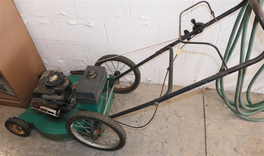 Rally Plus 22" Push Mower with 5hp Briggs & Stratton Motor - Runs Well