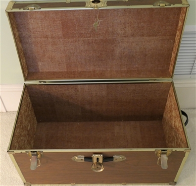 Seward Cedar Lined Trunk with Lock and Key- Trunk Measures 16 tall 30 by 16 