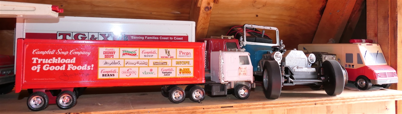 Pressed Steel Trucks - Tonka, Buddy L