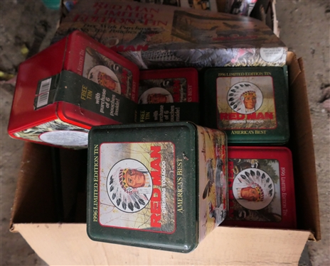 Redman Tobacco Tins