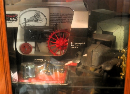 Large Collection of John Deere, Texaco, Coca Cola, and Racing Collectibles 