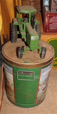 Large Collection of John Deere, Texaco, Coca Cola, and Racing Collectibles 