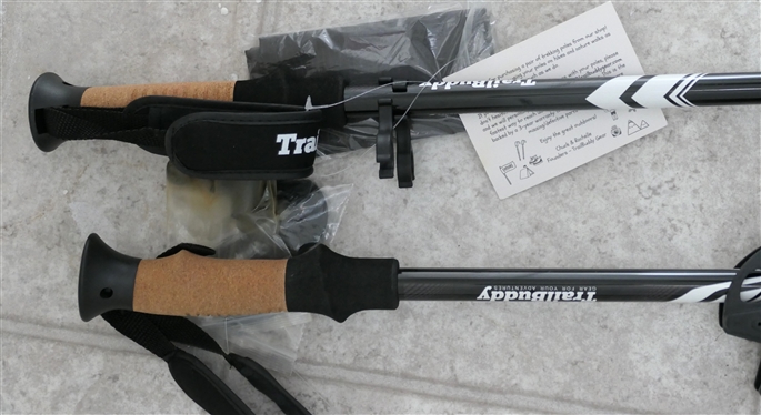 Pair of Trail Buddy Walking Sticks - New with Original Tags
