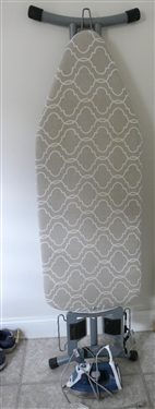 Rowenta Iron and Ironing Board with Iron Storage 