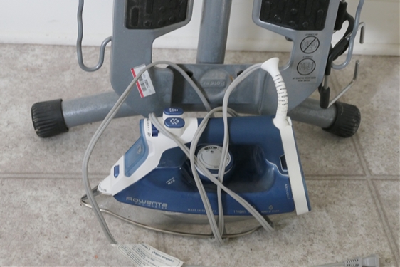 Rowenta Iron and Ironing Board with Iron Storage 