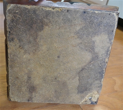 2 Serving Trays - Foreside with Pears and Wood with Inset Tiles 