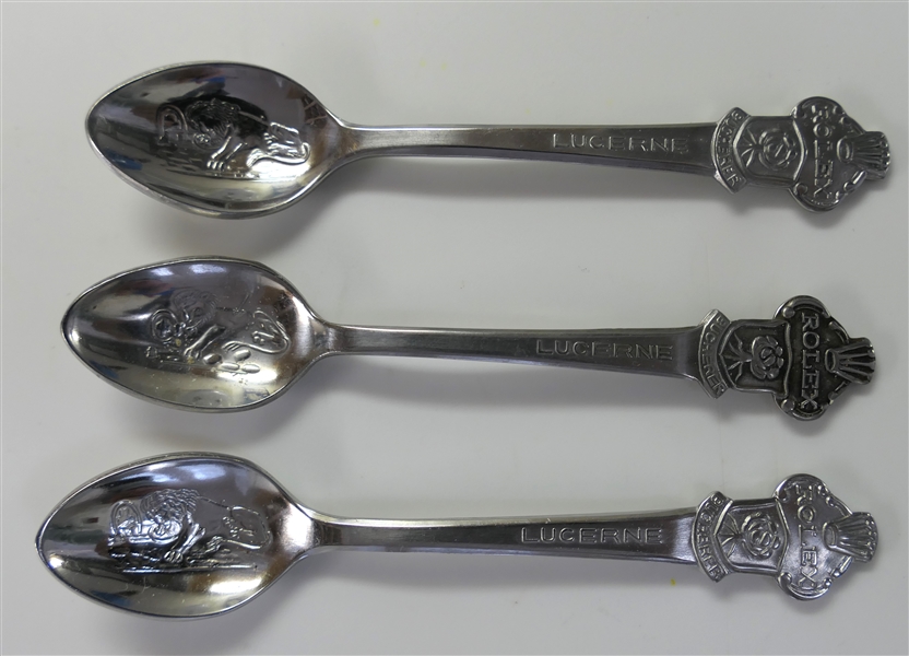3 Rolex Spoons 