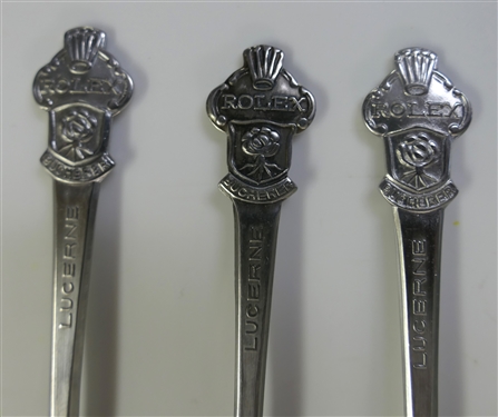 3 Rolex Spoons 