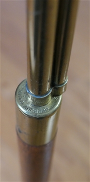 Sudbury Brass Candlelighter with Brass Bell Snuffer - Additional Candle Lighters - Measures 39 Long 