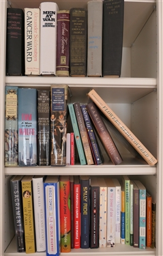Self Lot of Books including Novels, History Books, Hardcover and Paperbound - Deacon King Kong Author Signed First Edition, War Light Author Signed First Edition