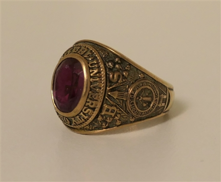 10kt Yellow Gold University of Alabama Class Ring - Size 7 