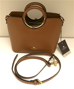 Cuoieria Fiorentina - Lion  - Oblo Mini Crossbody Handbag - Brand New with Tags - Made in Italy 