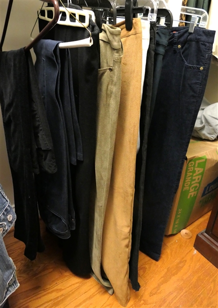 9 Pairs of Trousers and Jeans - Sizes 2 and 4 - J Envie, Parker Smith, and Christopher Blue 