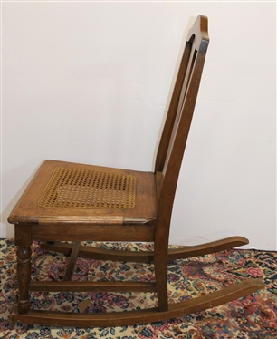 Petit Cane Bottom Rocking Chair 