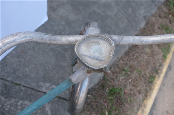 Monark Silver King Bicycle with Head Light and Odometer