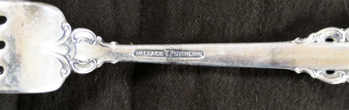 Wallace Grande Baroque(1941) Sterling Silver Flatware - 97 Pieces Total including 18 Dinner Forks, 16 Salad Forks, 12 Soup Spoons, 17 Teaspoons, 18 Dinner Knives and 16 Butter Knives - 3078.9...